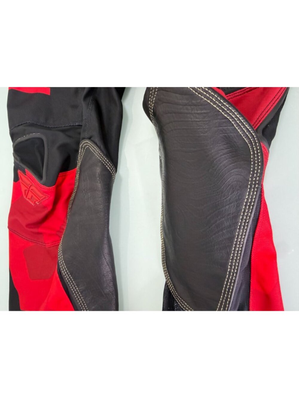 Fly Racing Pants Mens 30 Red Kinetic Wave Dirt bike Riding Gear MX Motocross - Picture 10 of 13